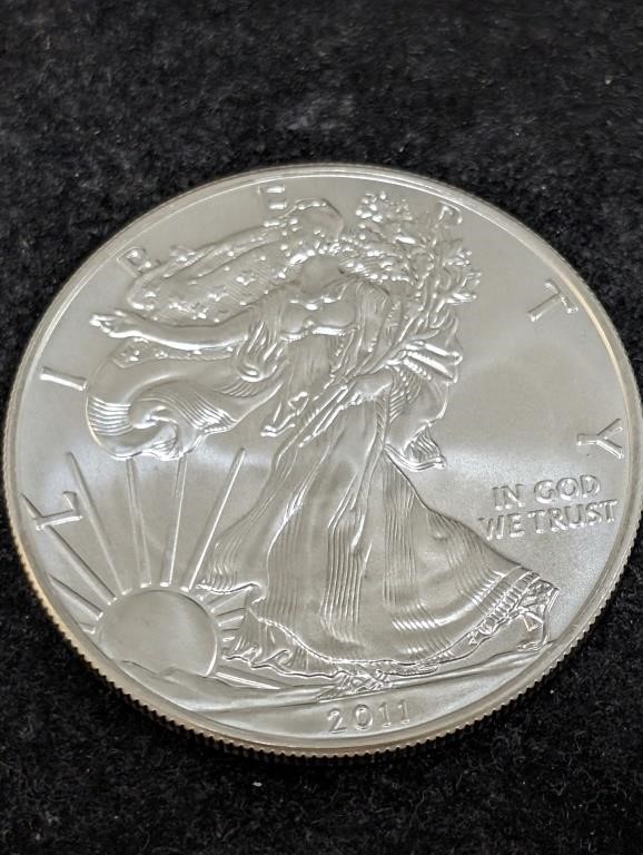 $600 Silver American Eagle 1Oz Coin