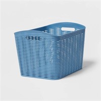 Wave XL Curved Storage Bin Blue - Room Essentials