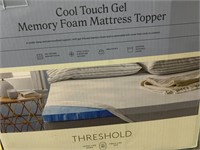 Queen- Memory Foam Mattress topper