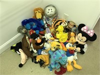 Large Selection of Disney Stuffed Animals & others