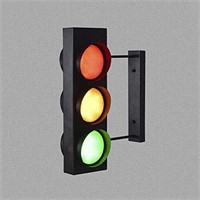 NIUYAO Remote Control Traffic Light Wall Light Ret