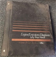 1989 Ford Engine Emissions Diagnosis Shop Manual