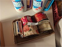 (2) 52 oz Travel Mugs, Playing Cards, Ribbon