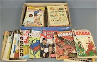 Group of vintage comics including Yogi Bear, Tom