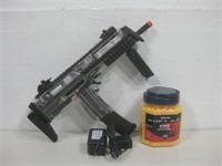 6mm BB Machine Gun W/Soft Plastic BBs See Info