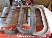 (3) Large C Clamps