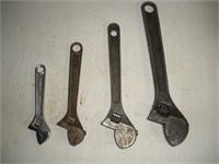 Adjustable Wrenches  6, 8, 10 & 12