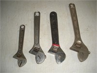 Adjustable Wrenches  6, 8 & 10