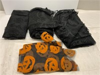 Lot Of Halloween Linens