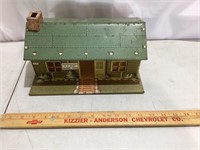 Vintage US Army Training Tin Toy Building