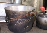 commercial pots and pan lot