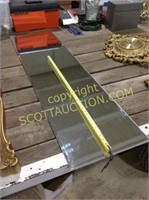 16"x58" beveled edge plate glass full length d