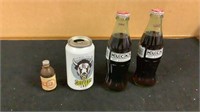 VINTAGE  1 WAY DURAGLAS BROWN BEER BOTTLES