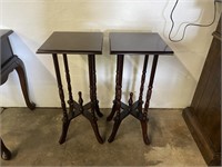 Two Small Decorative Tables (As is)