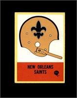 1967 Philadelphia #121 Saints Face P/F to GD+