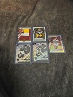 Lot of Football Cards Love, Fields, Parsons