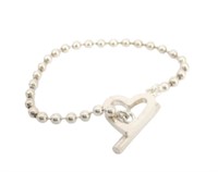 Tiffany & Co. Heart Ball Chain Bracelet