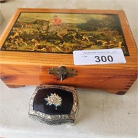 Vintage  Jewelry Boxes & Costume Jewelry  -  -