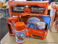 Coca-Cola Dish Set, Thermos, Coasters, Gift Pack
