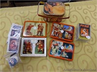Coca-Cola Playing Cards, Trading Cards, Tins