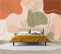 Abstract Leaf Wallpaper Cybh-943 130W x 95H