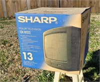 NOS Sealed Sharp 13K-M100 13" Color TV Television