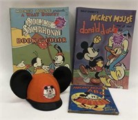 Mickey Mouse Coloring Books & Hat
