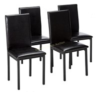 Round Hill Metal Frame Dining Chair, Set of 4,