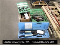 LOT, ASSORTED CONTRACTORS TOOLS