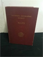 Vintage National Geographic Society Maps