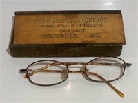 Geo. S. Johnston Co. Wholesale Opticians Glasses