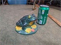 Ceramic Frog Sculpture