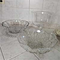 Glass Serving Bowls (3)
