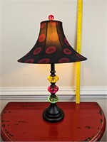27" Tall Acrylic Ball Lamp