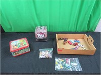 Misc toys & vintage lunch box