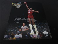 Julius Erving signed 8x10 photo JSA COA