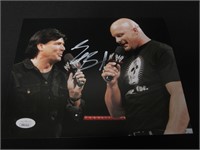 Eric Bishoff WWE signed 8x10 photo JSA COA