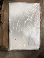 VIZ-PRO Aluminium framed white board