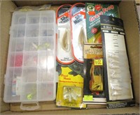 Flat of Misc Fishing Lures