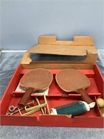 1960s Table Tennis Set