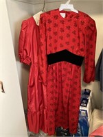 Vintage Red Dresses Sz 8/10