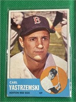 Carl Yastrzemski 1963 TOPPS baseball card