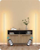 EDISHINE LED Corner Floor Lamp, Set of 2 Minimalis
