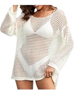 (XL)Swim Cover Up for Women Hollow