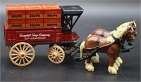 Campbells Soup Horse & Wagon 125th Anniv. Collecti