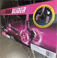 Neon Glider Air Kick Scooter, Pink