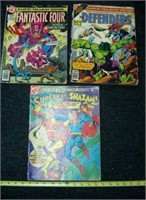 3 Assorted Vintage Comic Books