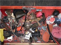 CONTENTS OF TOOL CHEST, SOCKET SET, ETC.