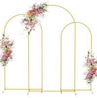 WOKCEER WEDDING ARCH BACKDROP STAND 7.2FT 6.6 FT