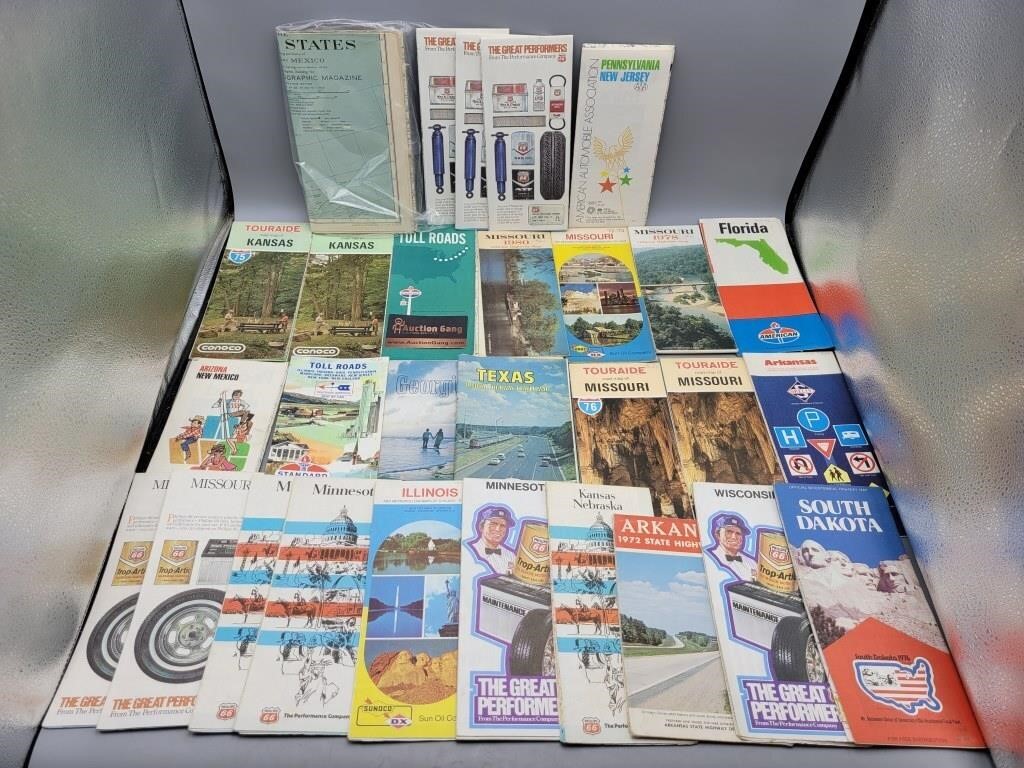 Lot of State Maps